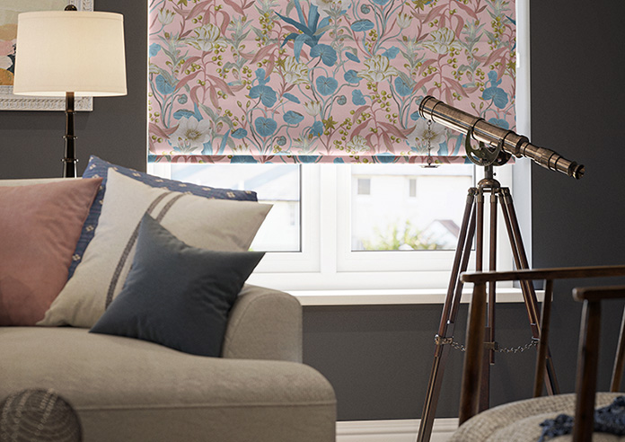 Elwen, Blush - Roman Blind - Image 5